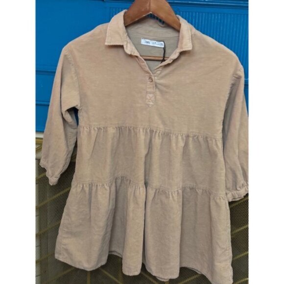 GirlsDress Size 9 Beige
